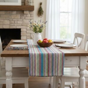 The Pioneer Woman Classic Chinky Stripe Table Runner